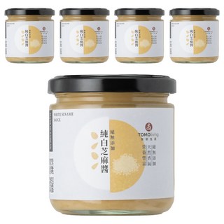 TOMOliving 友好生活 純白芝麻醬, 無添加，台灣產, 200ml, 4罐