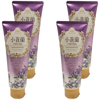 美吾髮 小蒼蘭梨萃玻尿酸植萃髮膜, 190g, 4條