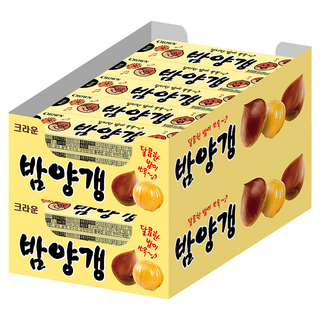 크라운 밤양갱, 50g, 40개