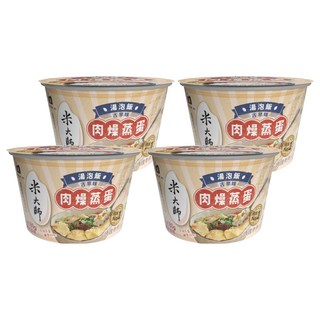 master mi 米大師 湯泡飯 肉燥蒸蛋, 235g, 4個