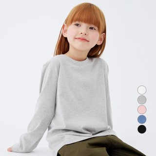 LollyTree 兒童款長袖純色基本T恤