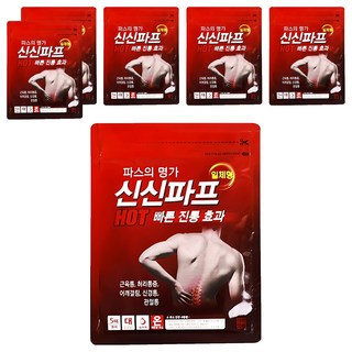 신신제약 신신파프 HOT, 5개입, 6개