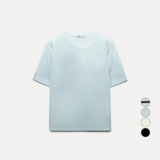 MIXXO 女款基本款短袖套頭針織衫