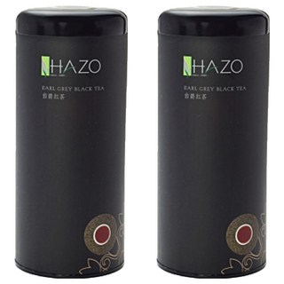 HAZO 伯爵紅茶，佛手柑油及茶葉混合，柑橘清香，口感清雅，風味獨特, 80g, 1罐, 2罐