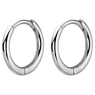 赫莫薩 女款基本款單觸式圈式耳環 13毫米 E083