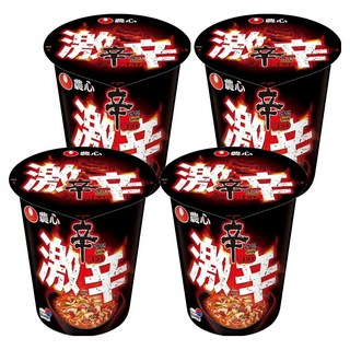 NONGSHIM 農心 激辣辛杯麵 68g, 4入