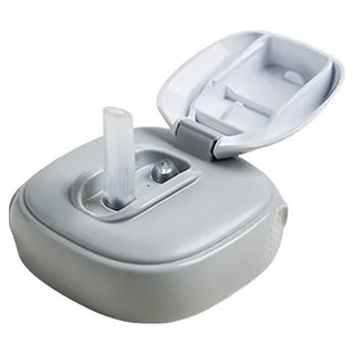 hegen PCTO 輕飲時光吸管杯配件組3.0 霧灰色, 1組, 蓋子 + 吸管 + 密封套