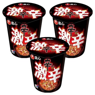 NONGSHIM 農心 激辣辛杯麵 68g, 3入