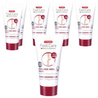 TITANIA 德你雅 尿素5% 修護龜裂護足霜 強效升級版, 30ml, 1條, 6條