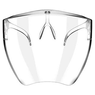 全面防疫高清透防霧面罩 小孩, 透明, 1個