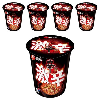 NONGSHIM 農心 激辣辛杯麵 68g, 5入