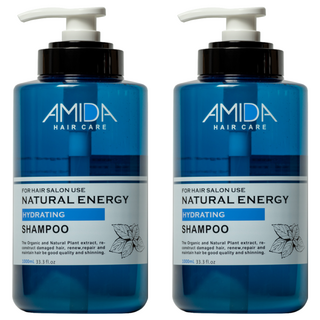 aMIDa 阿蜜達 蜜拉 保濕洗髮精 深層潔淨 植萃精華, 1L, 2件