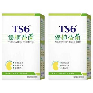 TS6 優植益菌, 2g, 30條, 2盒