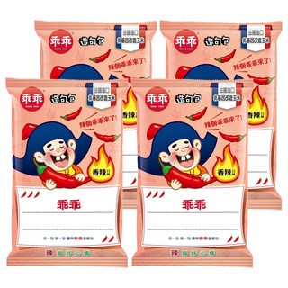 乖乖 玉米脆條 香辣口味 酥脆口感 法國進口玉米, 80g, 4包