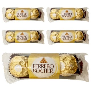 FERRERO ROCHER 金莎 巧克力 3顆, 37.5g, 5條