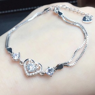 CF Diamond 手鍊 莫桑鑽, C0013 永恆真心, 1克拉