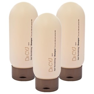 DR CYJ 賦活洗髮精, 3瓶, 150ml