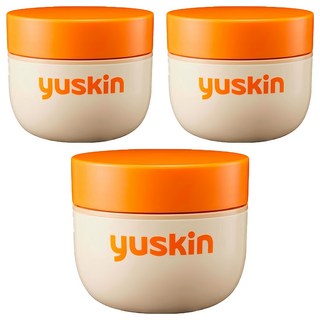 yuskin 悠斯晶 乳霜, 長效滋潤保濕, 含維他命B2, 120g, 3件