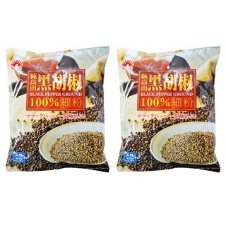 新光洋菜 純高山黑胡椒細粉 100%細粉, 600g, 2包