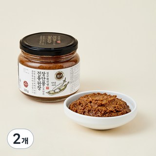 김구원선생 장단콩으로 만든 전통 된장, 500g, 2개