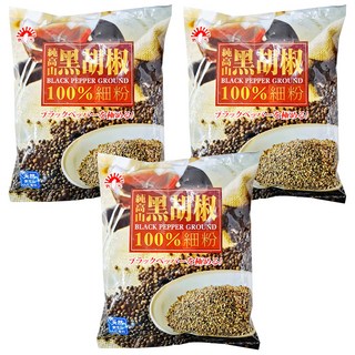 新光洋菜 純高山黑胡椒細粉, 600g, 3包