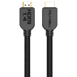 POLYWELL 寶利威爾 HDMI 1.4 傳輸線 公對公, 5m, 1條