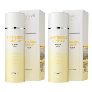 Ricocell Perfect Men多效合一亮白提亮霜, 2個, 150ml
