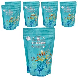 合家 麻花捲 梅子口味 小琉球合家手工麻花脆捲, 190g, 6包