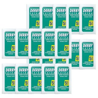 더비 양면 면도날 포장 이미지