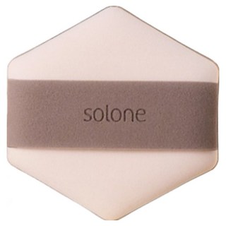 Solone 台灣公司貨 彈力雙面舒芙蕾海綿 華夫餅, 1個, 單一顏色