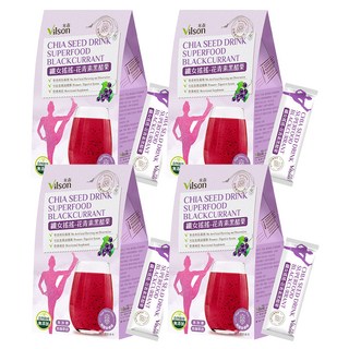 Vilson 米森 纖女搖搖系列 花青素黑醋栗 10包, 80g, 4盒