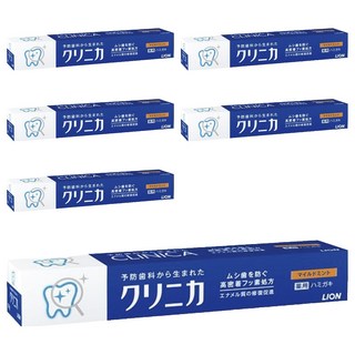 LION 獅王 固齒佳酵素牙膏, 高密著氟素 強化琺瑯質, 130g, 6條