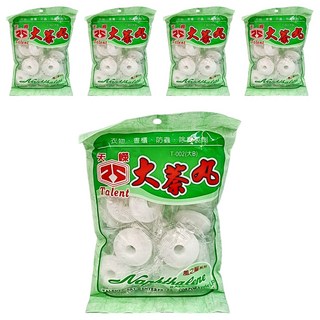 天蠍Talent 大奈丸200g 衣櫃書櫃防蟲防霉除臭, 120g, 5袋