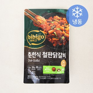 비비고 춘천식 철판닭갈비 (냉동), 700g, 1개