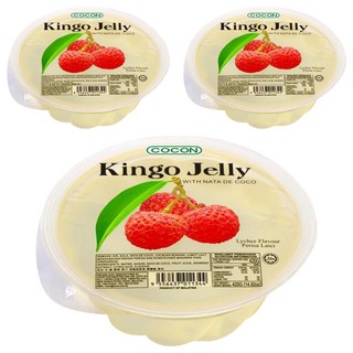COCON 可康 大杯荔枝果凍 (含椰果), 420g, 3個