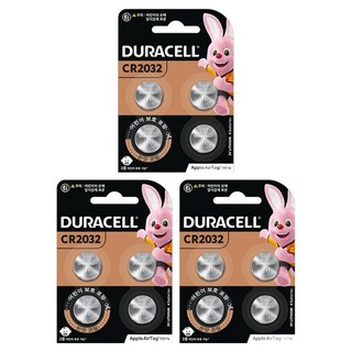 듀라셀 쓴맛코팅 리튬 코인 건전지 CR2032, 4개입, 3개