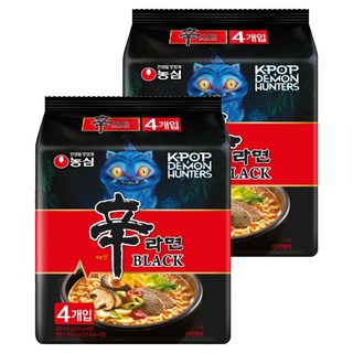 NONGSHIM 農心 頂級辛拉麵 BLACK, 8包