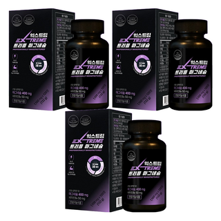 익스트림 트리플 마그네슘 132g, 120정, 3개