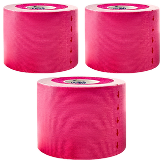 ALL-ROUNDED 全展 醫療用黏性膠帶及黏性繃帶未滅菌 全能貼 運動肌貼 粉紅, 1入, 3盒