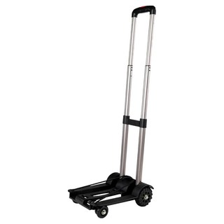 鋁合金折疊拉桿車 3秒快速折疊 不佔空間 附贈一條固定彈力繩, 消光黑, 1個