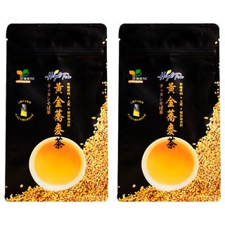 High Tea 伂橙 黃金蕎麥茶 台灣在地 無咖啡因 全年齡適用, 6g, 15包, 2袋