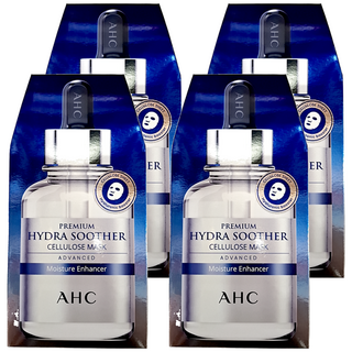 AHC 安瓶精華溫和親膚面膜 玻尿酸保濕 27ml, 5片, 4盒