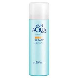 SKIN AQUA 水潤肌 瞬間清爽防曬噴霧 SPF50+ PA++++ 清爽速乾 全身UV防護, 50g, 1瓶