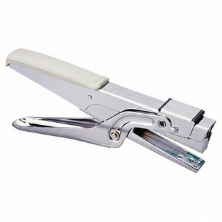 MAX 美克司 剪刀型釘書機 HP-10 灰色 可回收, 1個