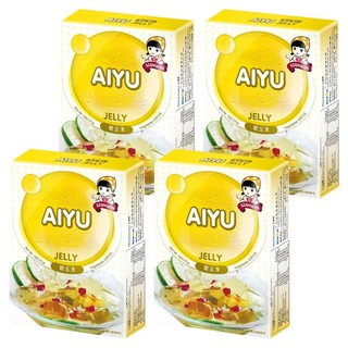 SIGNWIN 三得冠 愛玉凍粉 簡單方便 DIY 滑順口感 清爽可口 嚴選優質原料 安心美味 素食可食, 100g, 4盒