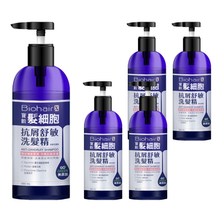 PBF 寶齡富錦 髮細胞抗屑舒敏洗髮精 385mL 中性/乾性頭皮適用, 5件