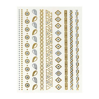 THE ONE UNITED 歐美時尚金屬感紋身貼, 5 狩獵月神, 1張