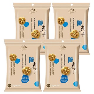玉民 黃金蕎麥堅果脆丸子 海苔風味, 45g, 4包