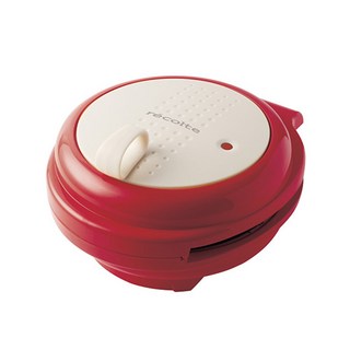 recolte 麗克特 Smile Baker迷你鬆餅機, RSM-1（紅色）