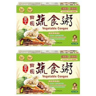 京工 田園蔬食粥 什錦蔬菜 32g x 8包, 256g, 2盒